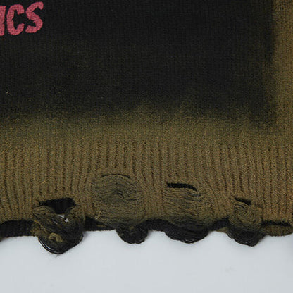 UNIKCOSA ArtCore Printed Loose Street Sweater 🖤