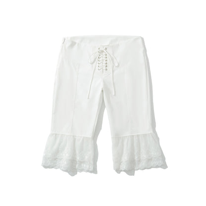 UNIKCOSA Velora Drawstring High Waist Straight Leg Pants 💫