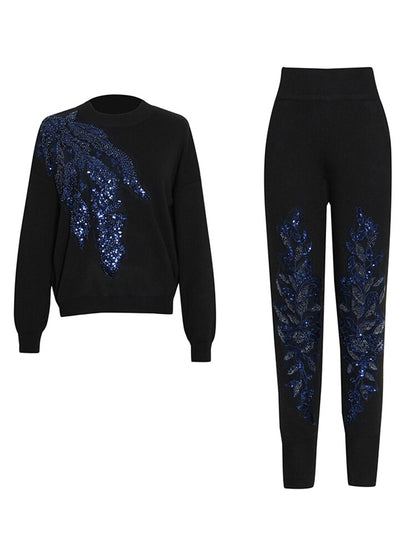 UNIKCOSA EaseThread Embroidered Lounge Set