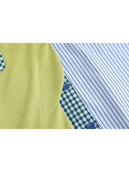 UNIKCOSA LuxeEase Harajuku Patchwork Sweatshirt Women 🌆