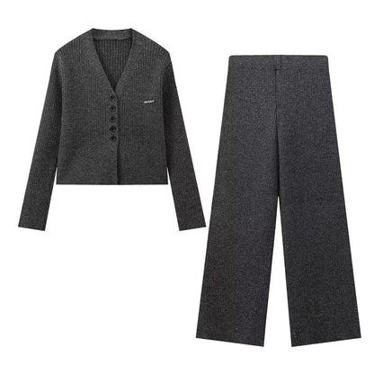 UNIKCOSA Velora KnitLine Luxe Set Cardigan And Pants 💫