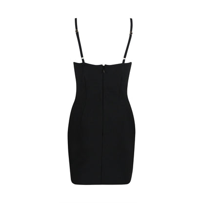 UNIKCOSA Velora Bandage Bodycon Mini Dress Nightclub 💫