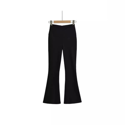 UNIKCOSA Velora V-Waist Design Flared Pants Cotton 💫