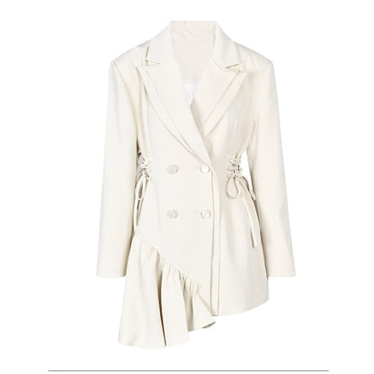 UNIKCOSA Velora Double Neck Blazer Dress For Autumn 💫