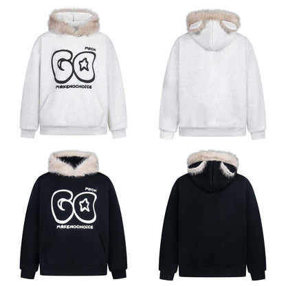 UNIKCOSA UrbanPurr Cat Ear Street Hoodie 🐾 (Unisex)