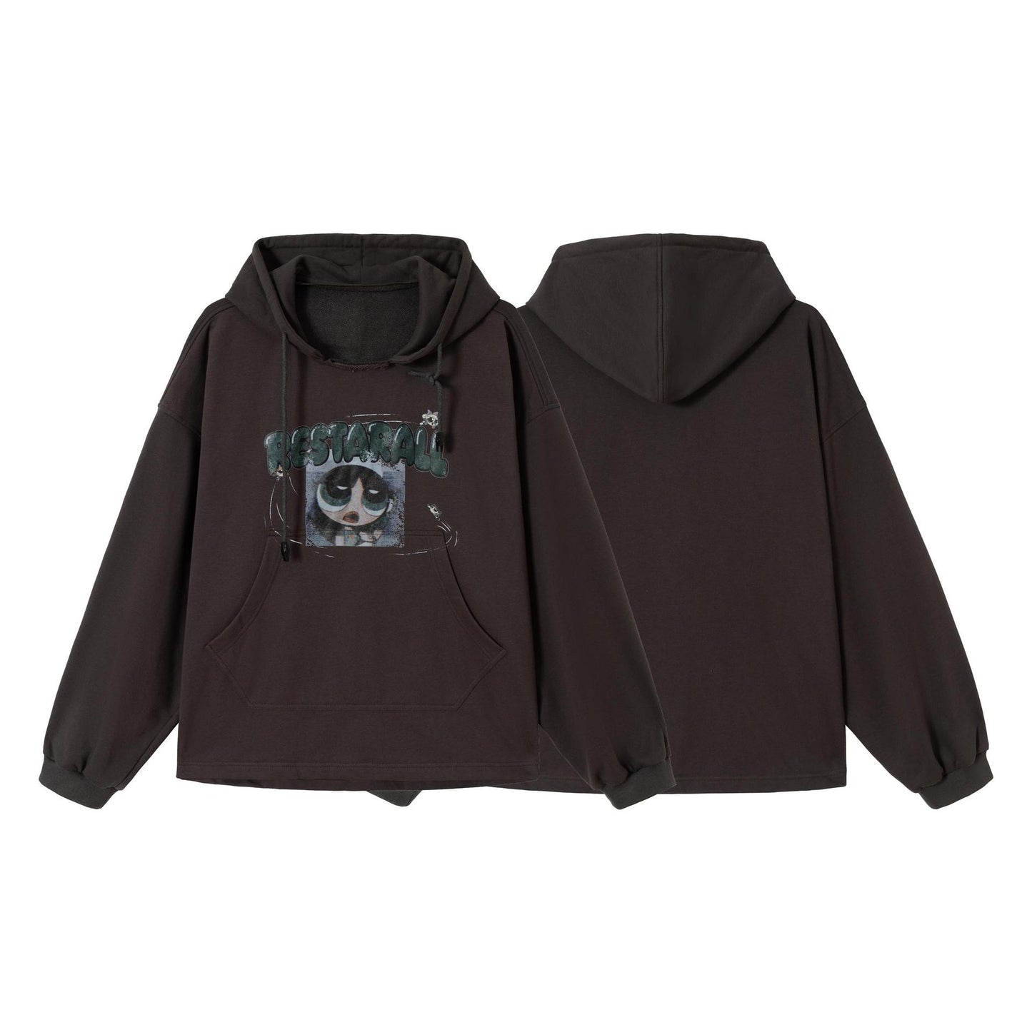 UNIKCOSA Velora Cartoon Policewoman Hooded Sweatshirt 💫