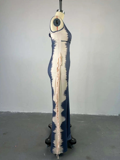 UNIKCOSA Velora Flare Leg Jumpsuit With Tassel Detail 🌸