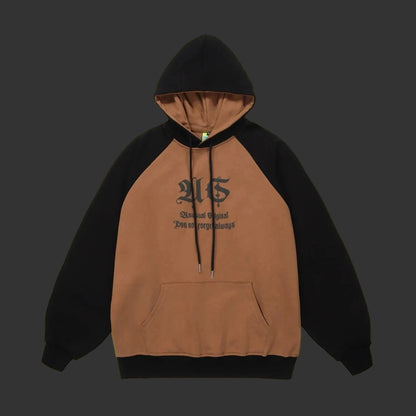 UNIKCOSA UrbanSoul Oversized Unisex Patchwork Hoodie 💫