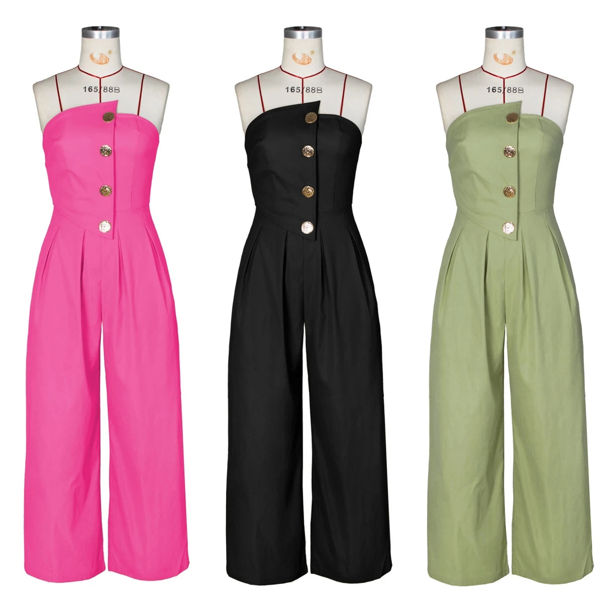 UNIKCOSA Velora Wide-Leg Jumpsuit Sleeveless One-Piece 💫