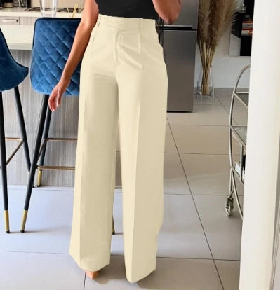 UNIKCOSA UrbanSoul Elegant High-Waist Wide-Leg Trousers 💫