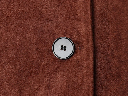 Elegant Pleated Single-Breasted Autumn Coat for Women