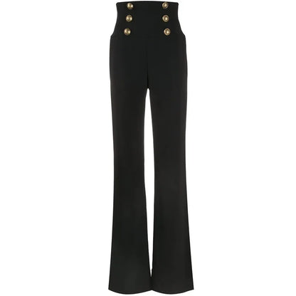 UNIKCOSA Women’s Wide-Leg Trousers – High-Waist Long Loose Flare Pants (Office Chic Designer Edition)