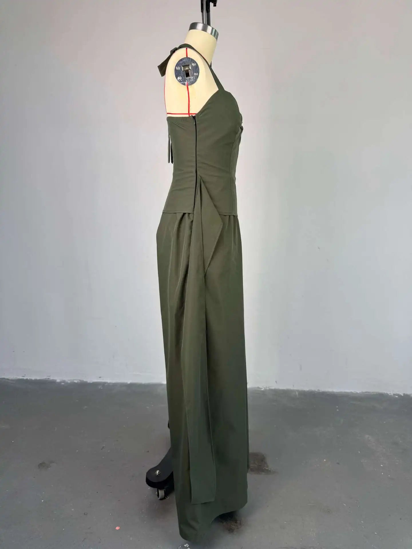 UNIKCOSA Velora Wide Leg Jumpsuit Irregular Tube Design 💫