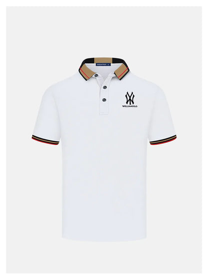 UNIKCOSA Velora Men's Summer Polo Tee Cotton Short Sleeve 💫