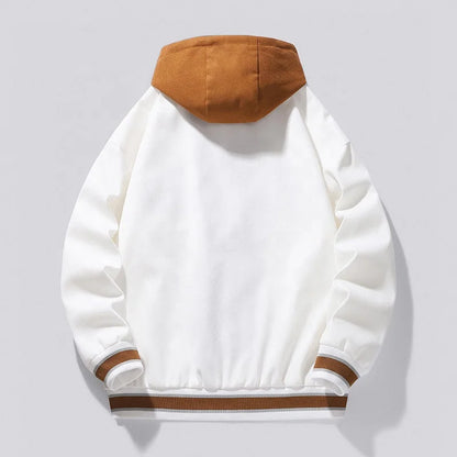 UNIKCOSA Velora Varsity Hooded Jacket For Autumn Style 💫