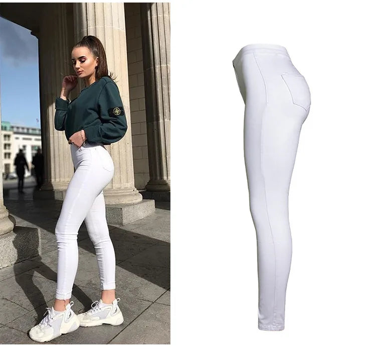 UNIKCOSA Velora Skinny Stretch Jeans High Fit Denim 💫