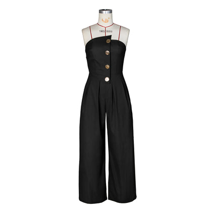 UNIKCOSA Velora Wide-Leg Jumpsuit Sleeveless One-Piece 💫