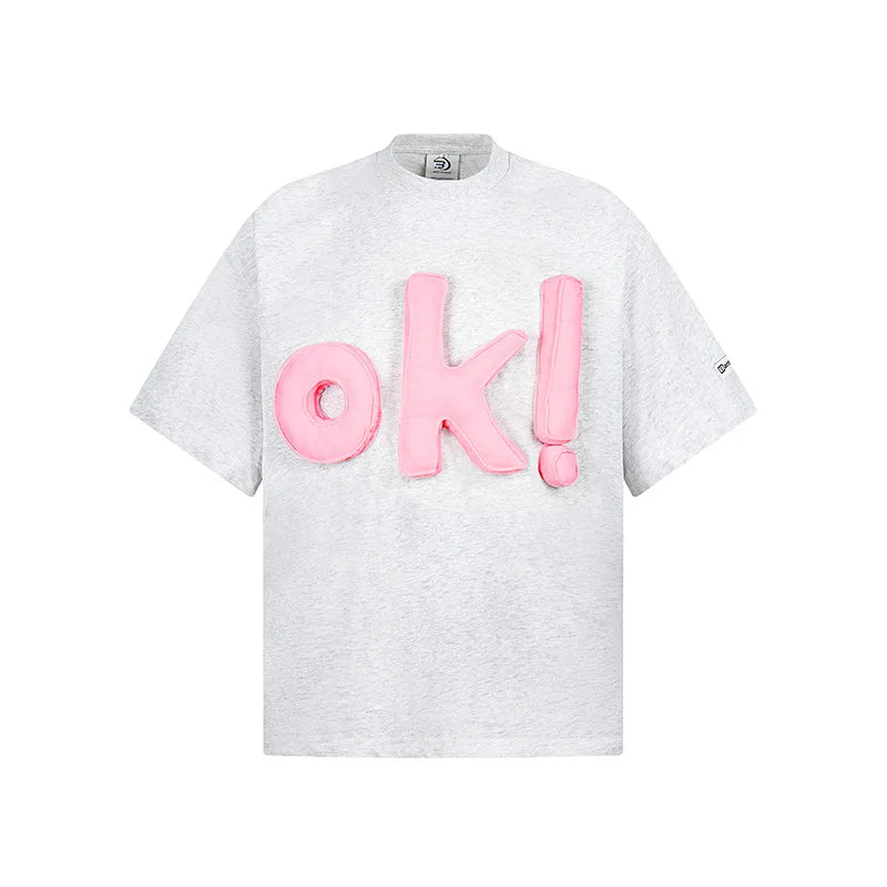 Custom 3D Puff Printed Oversized Cotton T-Shirt for Men