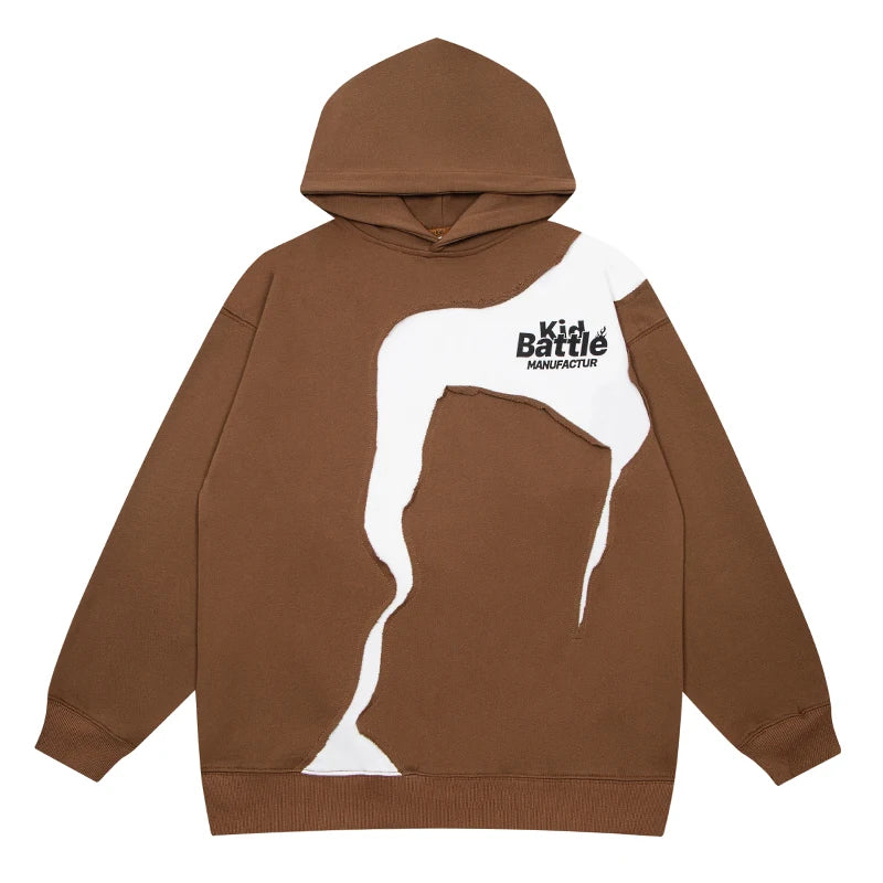 UNIKCOSA Velora French Terry Hoodie Burning Flowers Love 🔥