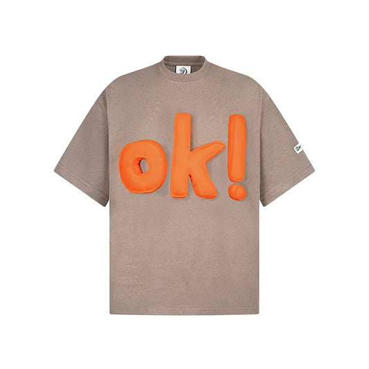 Custom 3D Puff Printed Oversized Cotton T-Shirt for Men