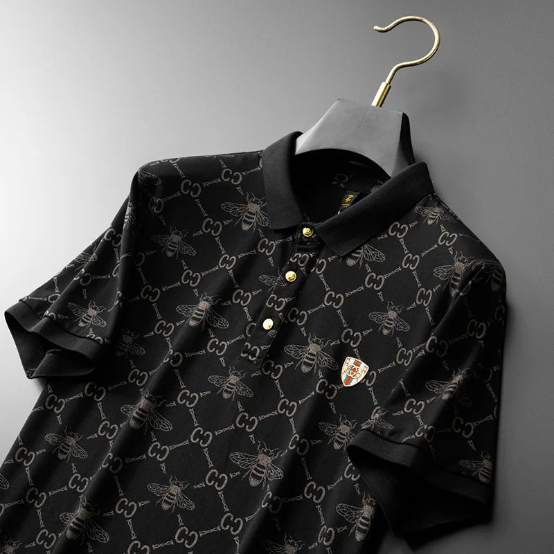 UNIKCOSA Velora Mens Cotton Polo Tee Short Sleeve Casual 💫