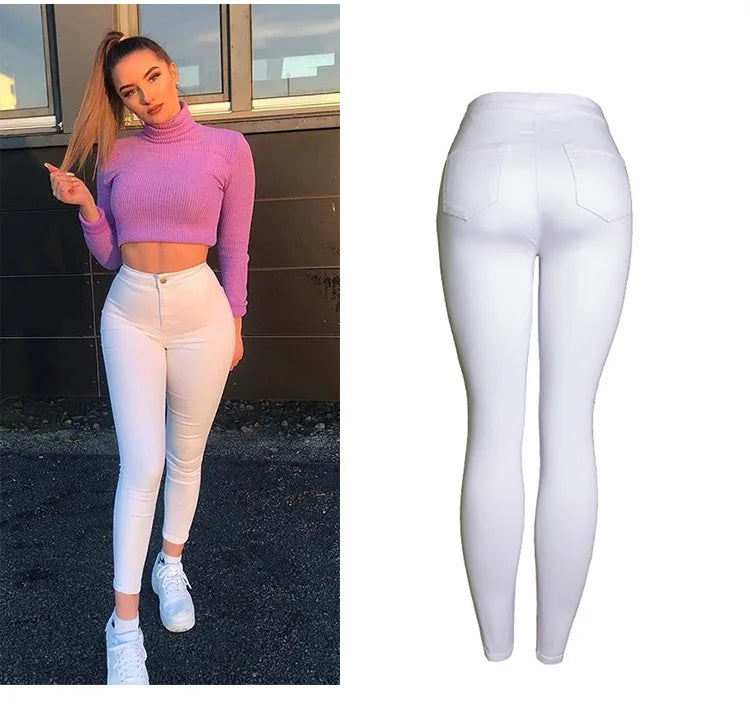 UNIKCOSA Velora Skinny Stretch Jeans High Fit Denim 💫