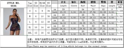 UNIKCOSA LuxeEase Sequin Party Playsuit Nightclub Edition 💫