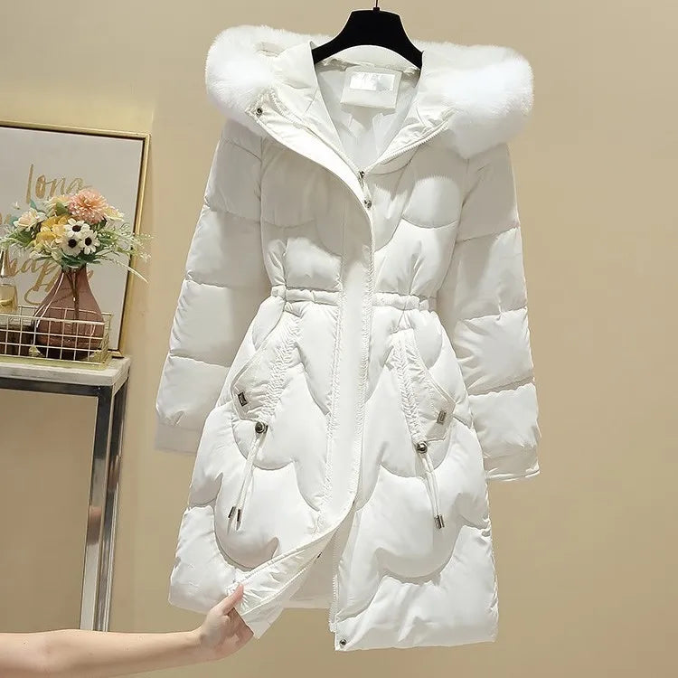 UNIKCOSA Velora Long Winter Coat Hooded Thickened Edition 💫