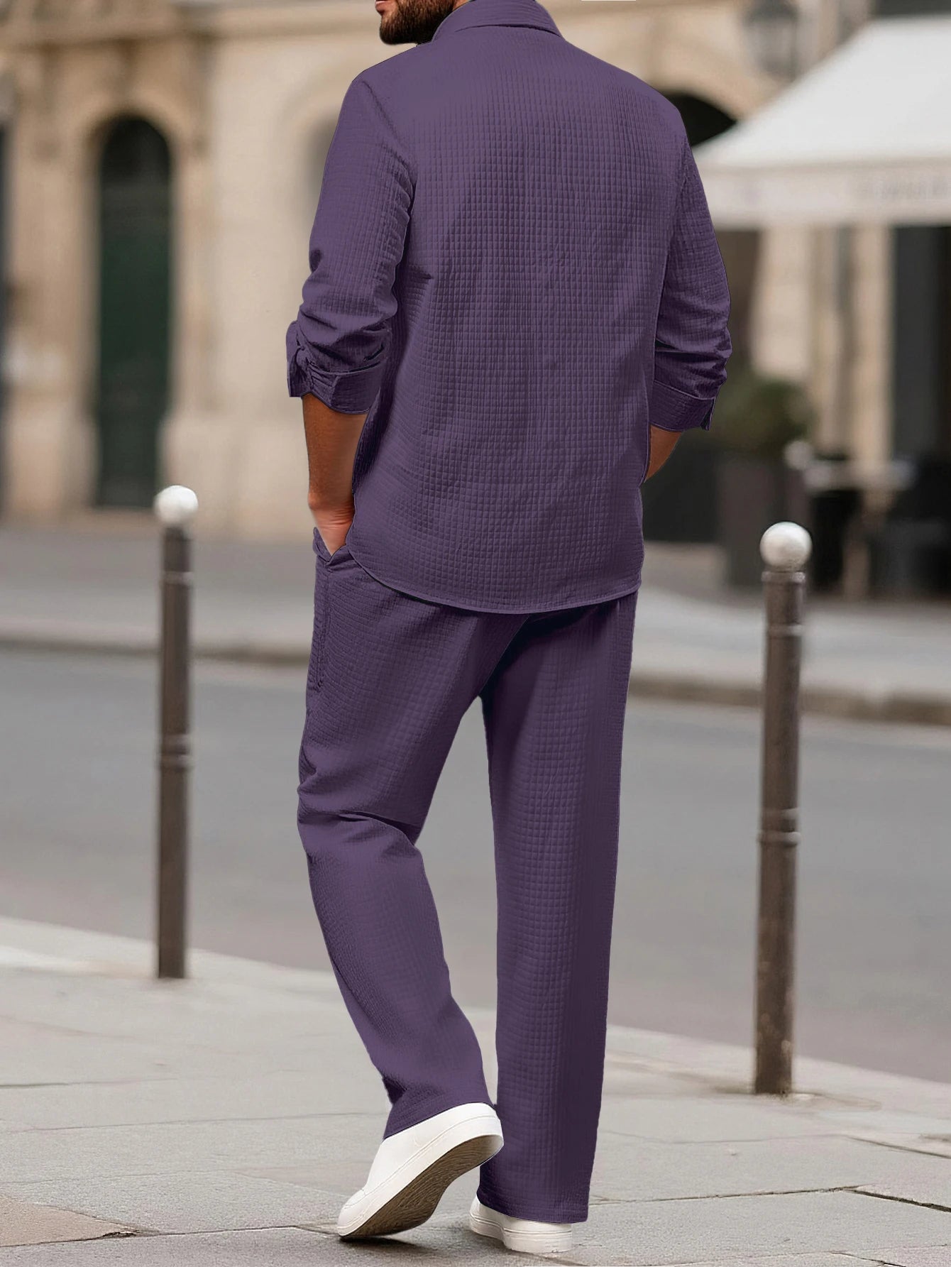 UNIKCOSA Velora Two-Piece Set Plaid For Smart Casual 💫