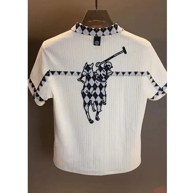 UNIKCOSA Velora Men’s Summer Polo Short-Sleeve Shirt 💫