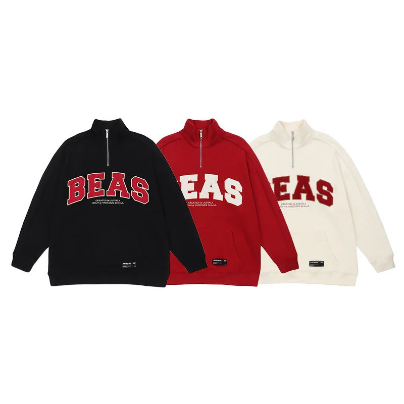 UNIKCOSA Velora Autumn Print Lapel Hoodie High Street 💫