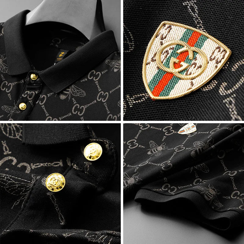 UNIKCOSA Velora Mens Cotton Polo Tee Short Sleeve Casual 💫