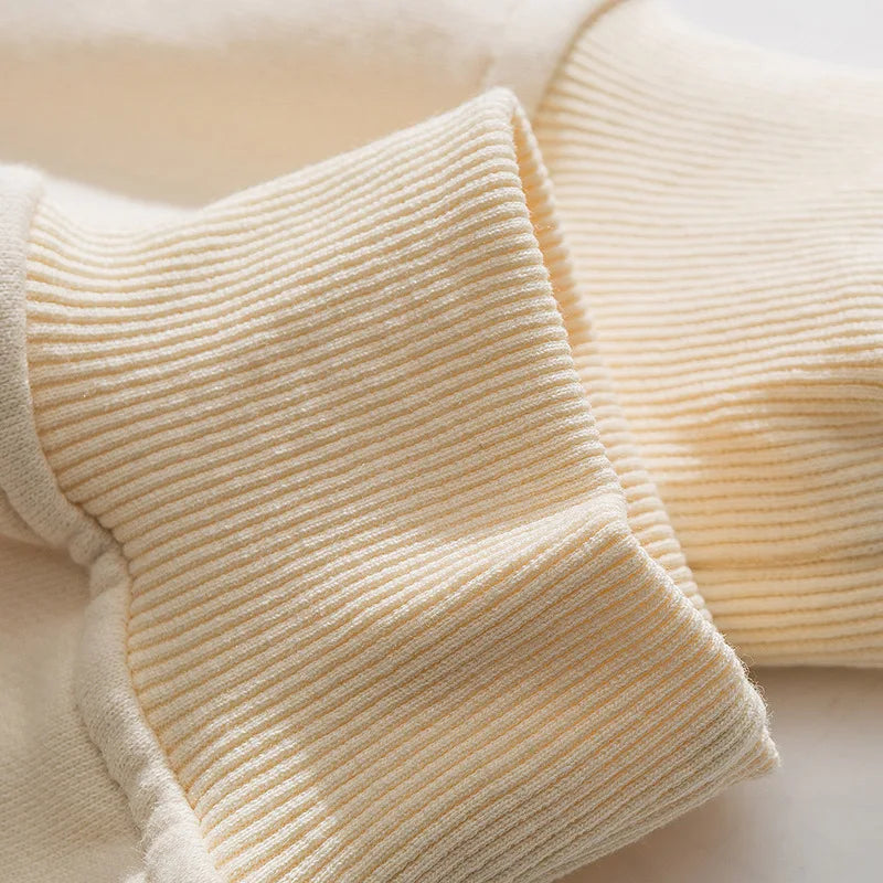 UNIKCOSA UrbanSoul Hooded Sweatshirt Chenille Patch 🌸