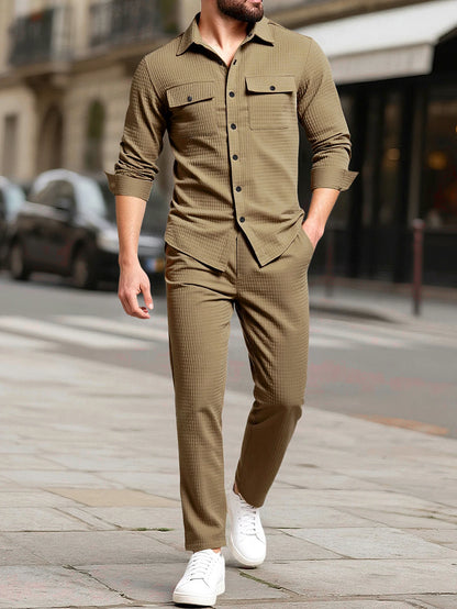 UNIKCOSA Velora Two-Piece Set Plaid For Smart Casual 💫