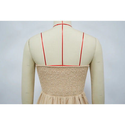 UNIKCOSA Velora Strapless Jumpsuit Solid Color Summer 💫