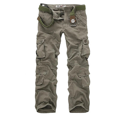 UNIKCOSA UrbanSoul Mens Plus Size Cargo Pants Joggers Zip 🌆