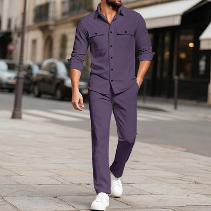 UNIKCOSA Velora Two-Piece Set Plaid For Smart Casual 💫