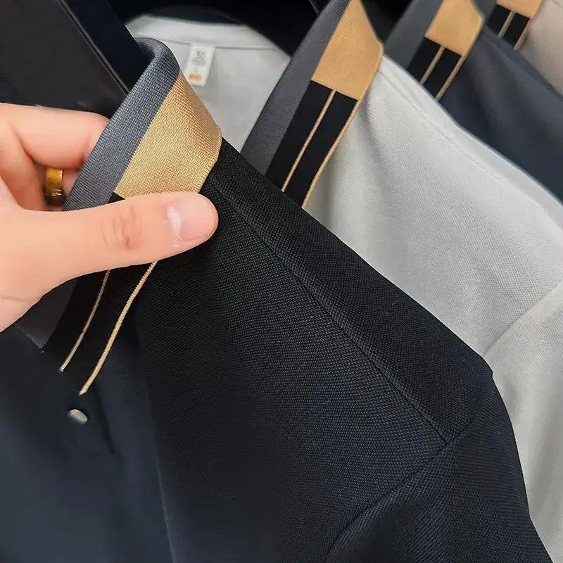 UNIKCOSA NoirFit Designer Polo Shirt Short Sleeve 💫