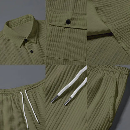 UNIKCOSA Velora Two-Piece Set Plaid For Smart Casual 💫