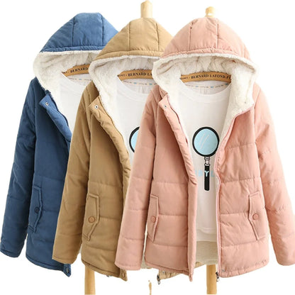 UNIKCOSA Velora Hooded Winter Coat For Women Warmth 💫