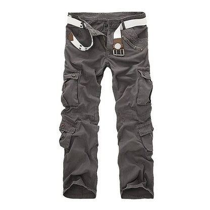 UNIKCOSA UrbanSoul Mens Plus Size Cargo Pants Joggers Zip 🌆