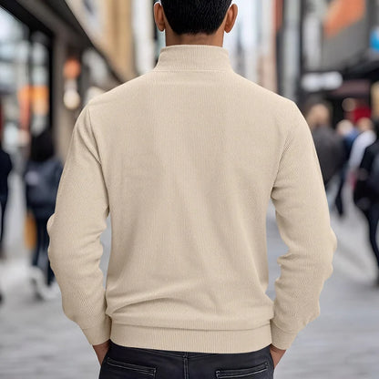 UNIKCOSA Men’s Corduroy Fleece Shirt – Full Button Long Sleeve Streetwear Overshirt (280 GSM Autumn/Winter Edition, S–3XL)