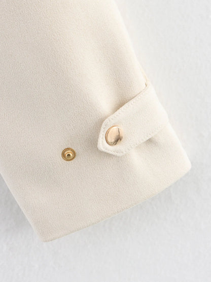 UNIKCOSA RetroMuse Stand-Collar Short Coat Women Edition 💫