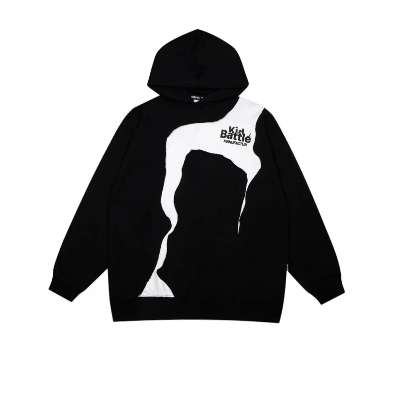 UNIKCOSA Velora French Terry Hoodie Burning Flowers Love 🔥