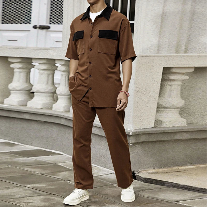 UNIKCOSA UrbanSoul Two-Piece Set Colorblock Edition 💫