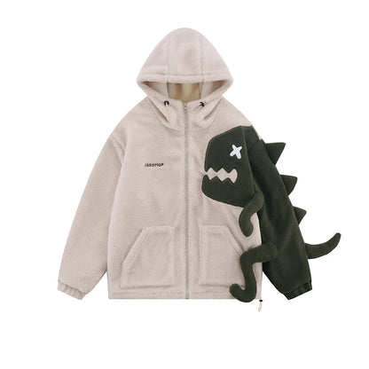 Cozy Lamb Fleece Winter Coat – Warm, Waterproof, Anti‑Shrink for Couples