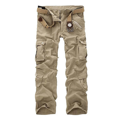UNIKCOSA UrbanSoul Mens Plus Size Cargo Pants Joggers Zip 🌆