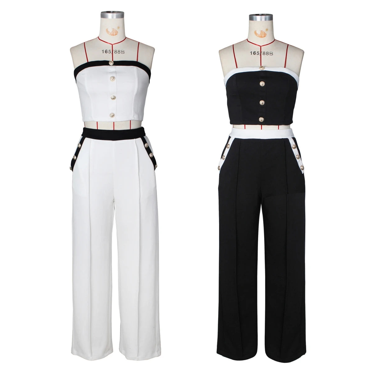 UNIKCOSA Velora Two-Piece Set Summer Wide-Leg Pants 🌸