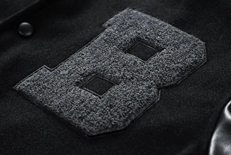 Premium Patchwork Varsity Jacket for Men – Casual Stylish Wear