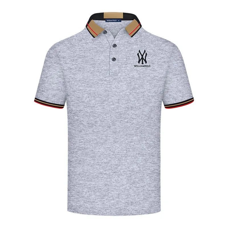 UNIKCOSA Velora Men's Summer Polo Tee Cotton Short Sleeve 💫